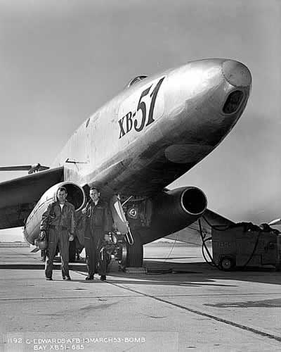 Chuck Yeager and XB-51