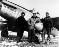 Chuck Yeager With His Ground Crew
