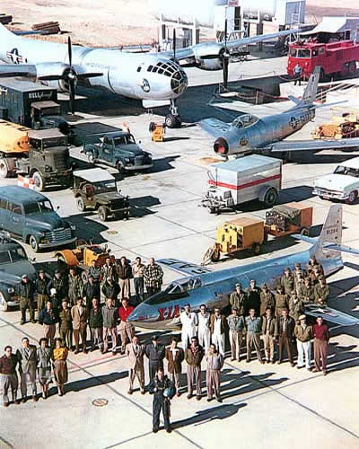 X-1A Flight Team