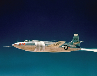 X-1A in Flight