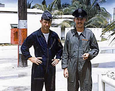 Chuck Yeager and Tom Collins