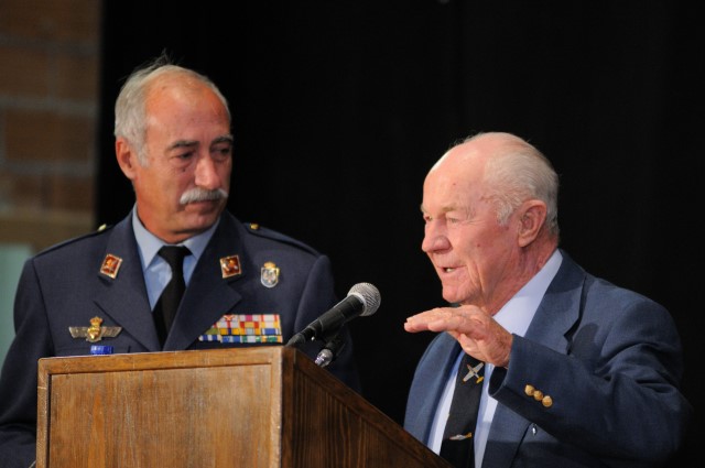 Award Presentation to Chuck Yeager