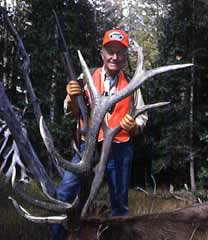 Chuck Yeager With Elk