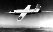 X-1 in Flight
