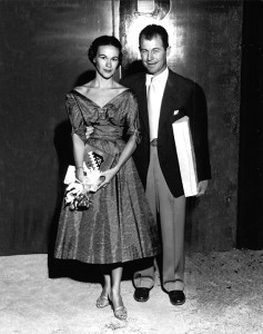 Chuck Yeager & wife Glennis